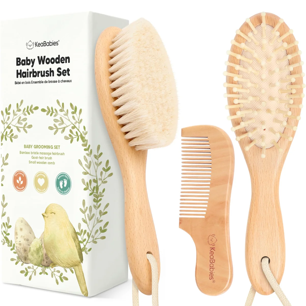 Baby Hair Brush Set for Newborns