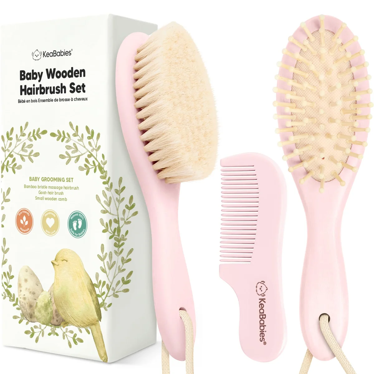 Baby Hair Brush Set for Newborns