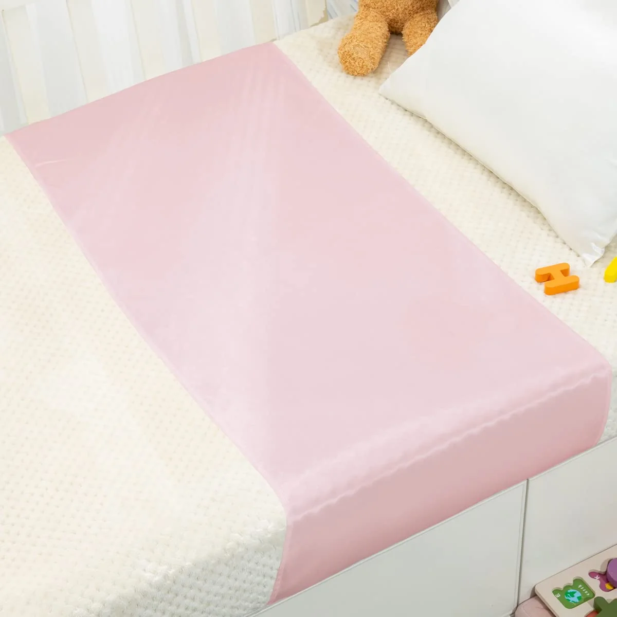 PROMEED 100% Mulberry Silk Crib Sheet for Baby Hair